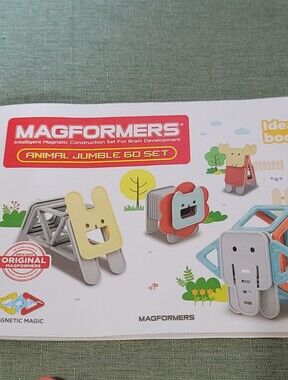 Magformers Animal Jumble 60 Piece Set